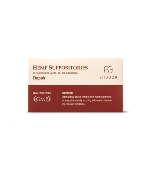 Suppositoires au CBD $endoca