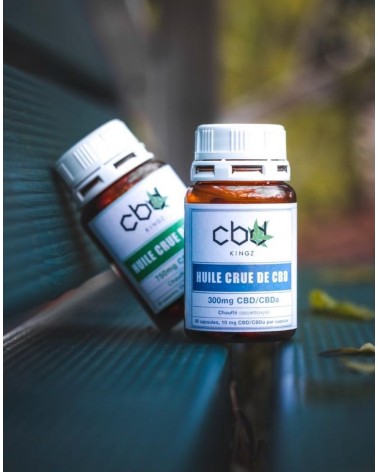 Comprimés à l’huile de cannabis crue 300 mg CBD+CBDa